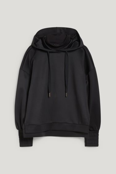 Femmes - Sweat à capuche - noir