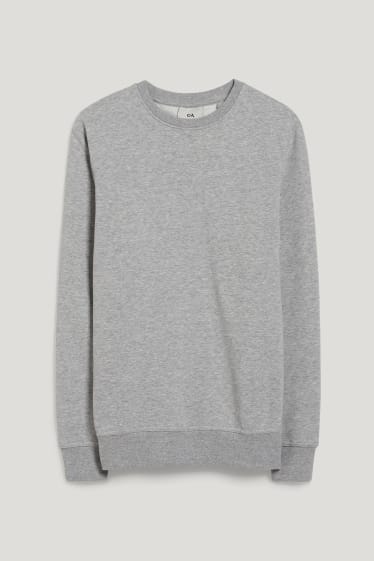 Hommes - Sweat - gris clair chiné
