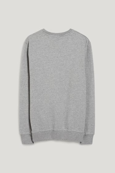 Hommes - Sweat - gris clair chiné