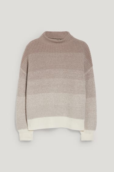 Damen - Kaschmir-Pullover - pearl