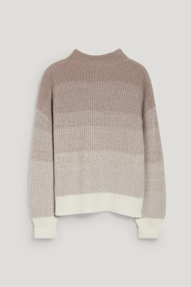 Damen - Kaschmir-Pullover - pearl