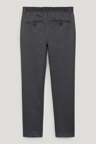 Pánské - Oblekové kalhoty - slim fit - Flex - LYCRA® - tmavošedá