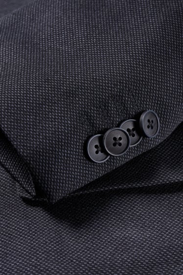 Hommes - Veste de costume - regular fit - bleu foncé