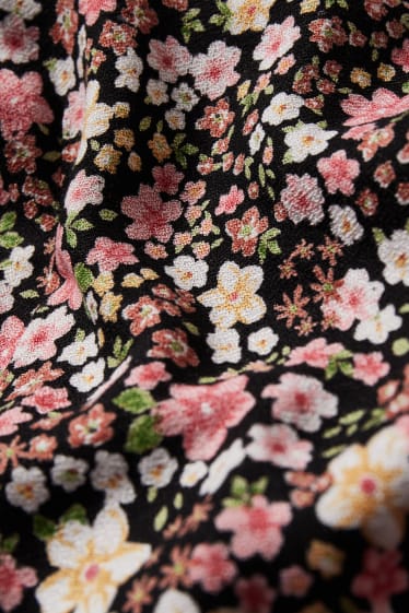 Donna - CLOCKHOUSE - blusa incrociata - a fiori - colorato