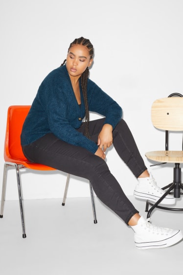 Donna - CLOCKHOUSE - cardigan - petrolio
