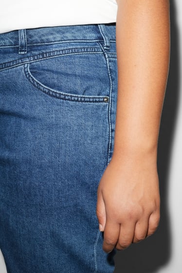 Clockhouse Girls - CLOCKHOUSE - mom jeans - vita alta - jeans blu