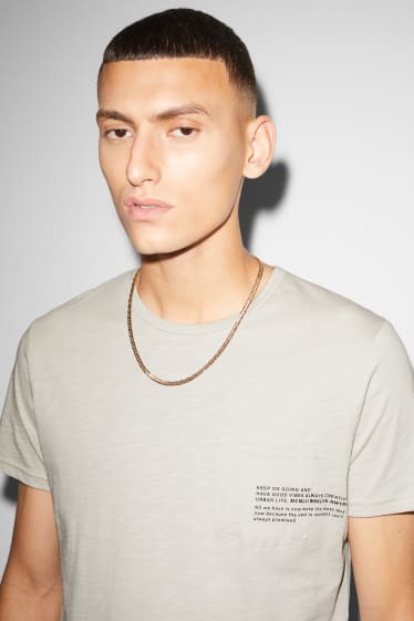 Clockhouse Boys - CLOCKHOUSE - T-shirt - taupe