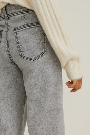 Kids Girls - Wide leg jeans - dżins-jasnoszary