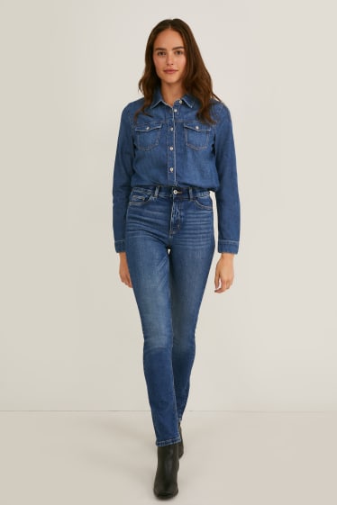 Donna - Blusa di jeans - jeans blu