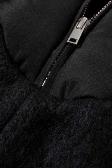 Damen - Poncho - schwarz