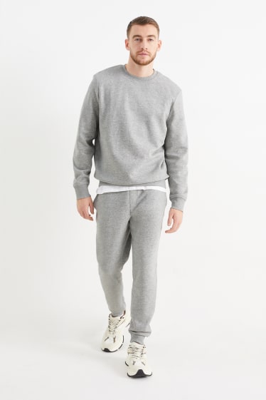 Hommes - Sweat - gris clair chiné