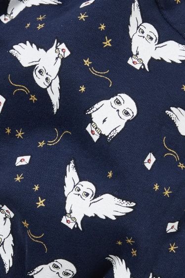 Małe dziewczynki - Harry Potter - bluza z kapturem - ciemnoniebieski