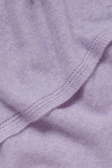 Femmes - Foulard en cachemire - violet clair