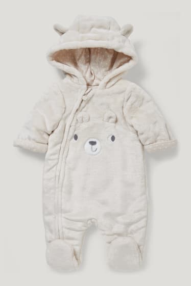 Baby Boys - Baby-overall - crème wit