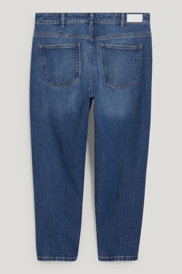 Damen XL - CLOCKHOUSE - Mom Jeans - High Waist - recycelt - jeans-blau