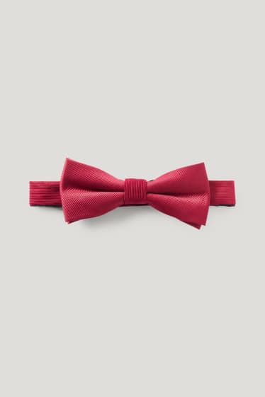Men - Bow tie - dark red