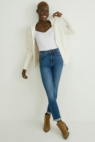 Femmes - Lot de 2 - tops basiques - blanc