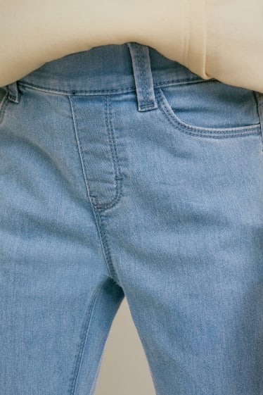 Filles - Lot de 2 - jeans jegging - jean bleu