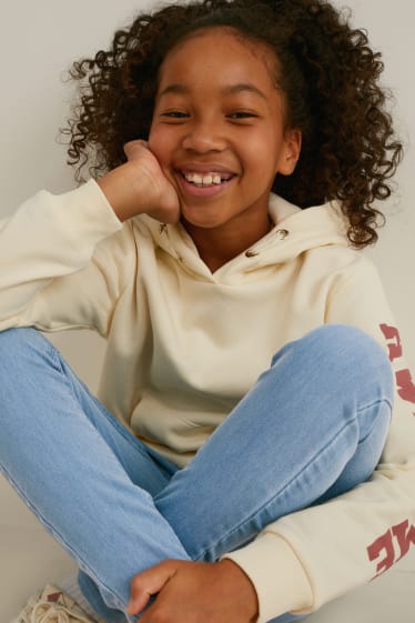Kids Girls - Set van 2 - jegging jeans - jeansblauw