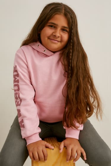 Bambine: - Taglie estese - confezione da 2 - felpa con cappuccio - beige