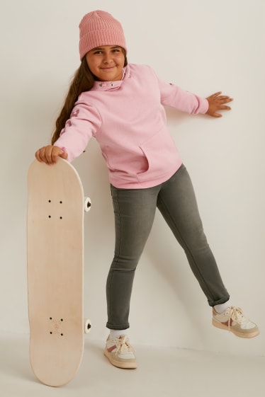 Bambine: - Taglie estese - confezione da 2 - felpa con cappuccio - beige