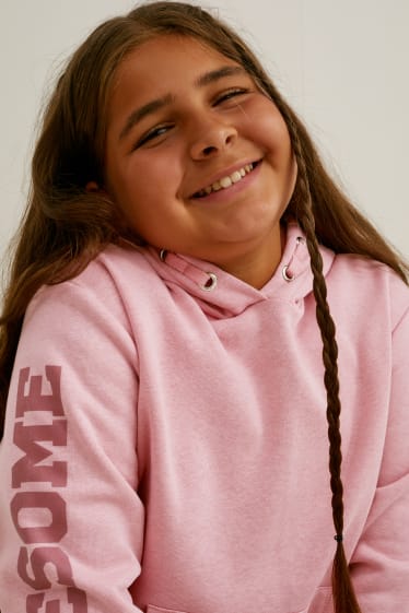 Bambine: - Taglie estese - confezione da 2 - felpa con cappuccio - beige