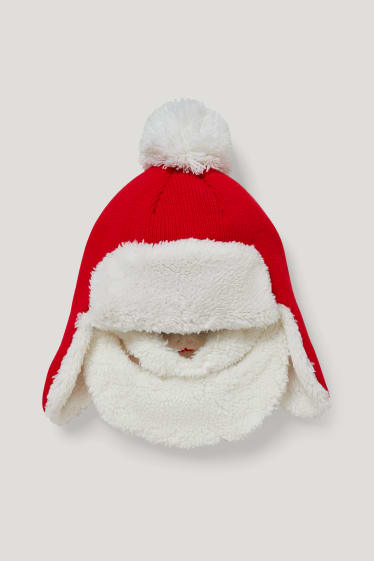 Clockhouse Boys - CLOCKHOUSE - gebreide kerstmuts - rood