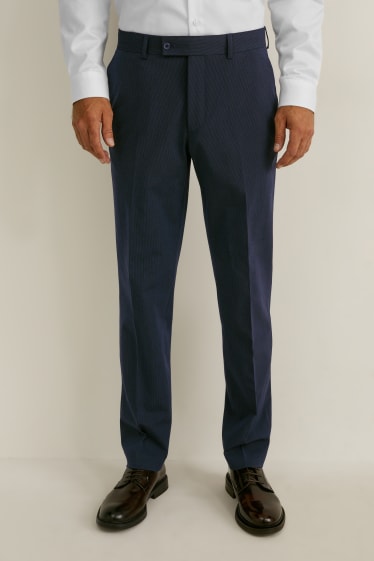 Heren - Broek uit het combi-systeem - regular fit - LYCRA® - Mix & Match - donkerblauw