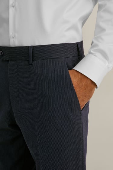 Hombre - Pantalón de vestir - colección modular - regular fit - LYCRA® - Mix & Match - azul oscuro