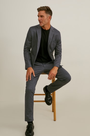 Home - Americana combinable - slim fit - Flex - LYCRA® - gris fosc