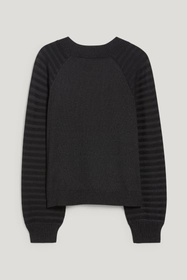 Mujer - Jersey - reciclado - negro