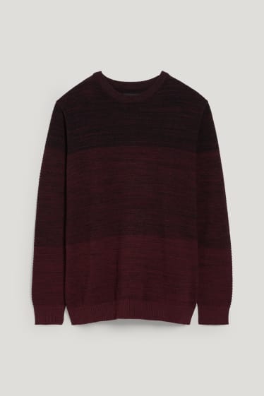 Esclusiva online - CLOCKHOUSE - maglione - rosso scuro