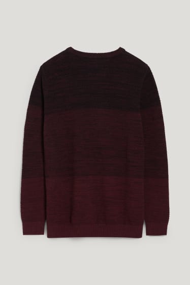 Esclusiva online - CLOCKHOUSE - maglione - rosso scuro