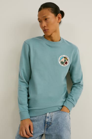 Herren - Sweatshirt - mintgrün