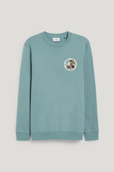 Herren - Sweatshirt - mintgrün