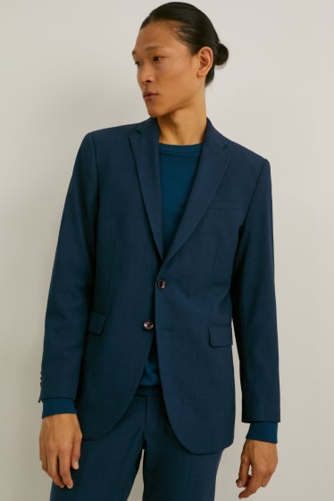 Home - Americana combinable - slim fit - Flex - LYCRA® - blau fosc