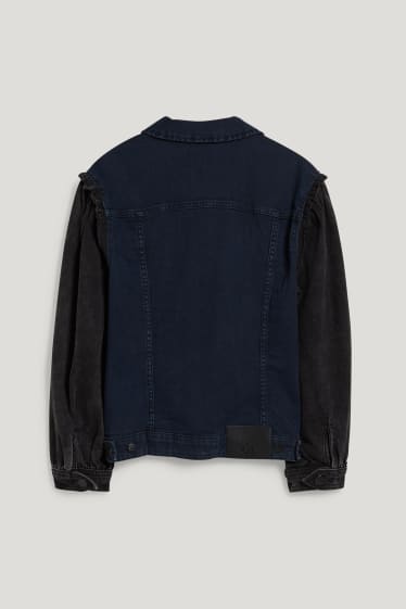Dámské - E.L.V. denim - džínová bunda - unisex - džíny - tmavomodré