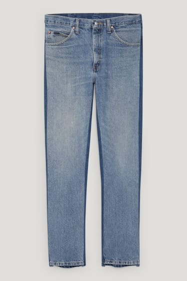 Mujer - E.L.V. Denim - straight jeans - high waist - unisex - vaqueros - azul claro