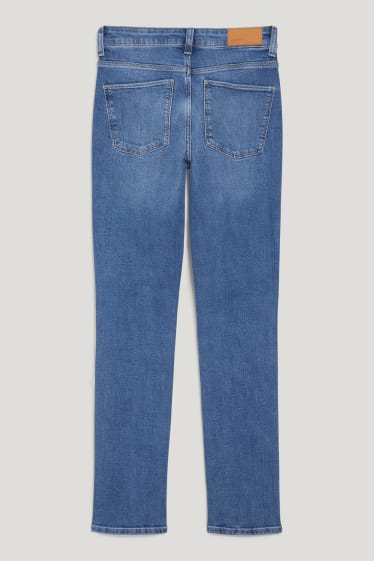 Dames - Slim jeans - mid waist - LYCRA® - jeansblauw