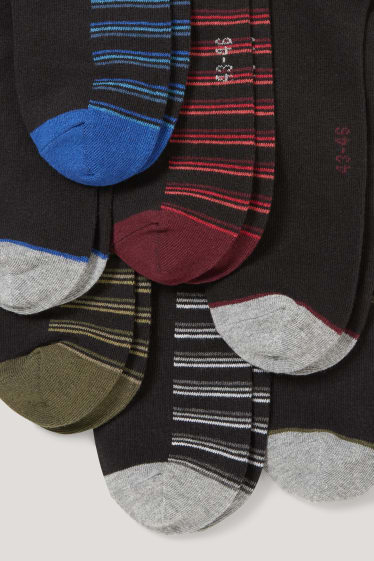 Hombre - Pack de 7 - calcetines - LYCRA® - negro