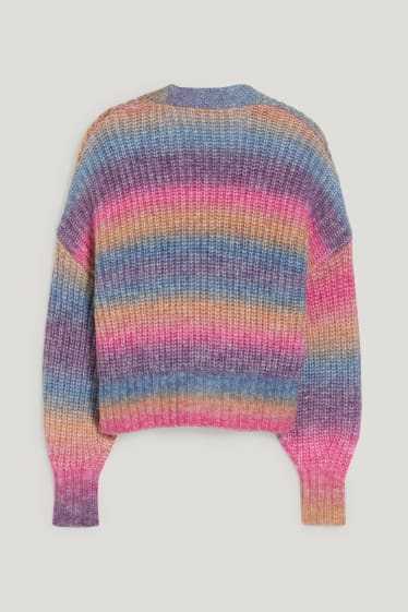 Clockhouse femme - CLOCKHOUSE - gilet de maille - coloré