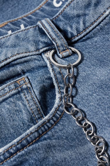 Damen XL - CLOCKHOUSE - Mom Jeans - High Waist - jeans-blau