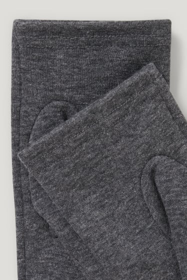 Femmes - Gants - gris chiné