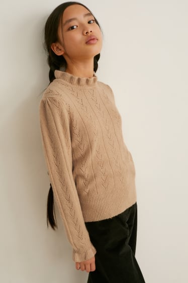 Bambine: - Maglione - beige