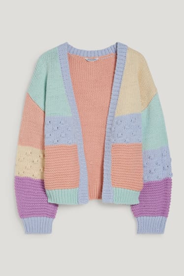 Clockhouse femme - CLOCKHOUSE - gilet en maille - coloré