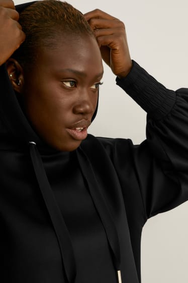 Femmes - Sweat à capuche - noir