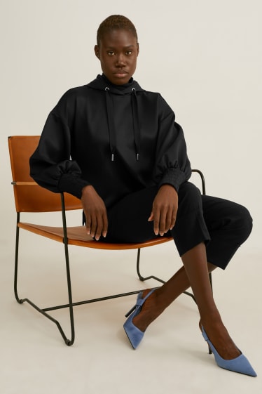 Femmes - Sweat à capuche - noir