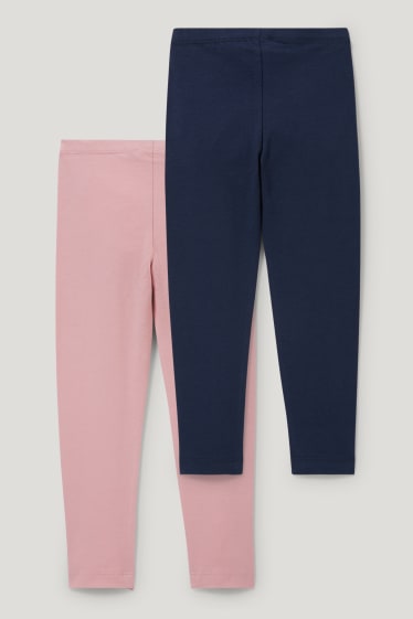 Toddler Girls - Confezione da 2 - leggings - blu scuro