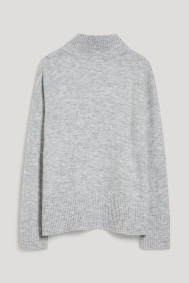 Femmes - Pullover - gris clair chiné