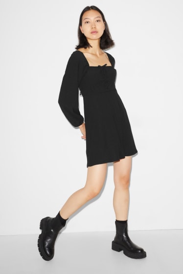 Exclu web - CLOCKHOUSE - robe - noir
